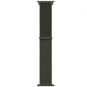 Ремешок Nylon для Apple Watch 38/40/41/42mm(ser.10) Зеленый / Cargo Khaki
