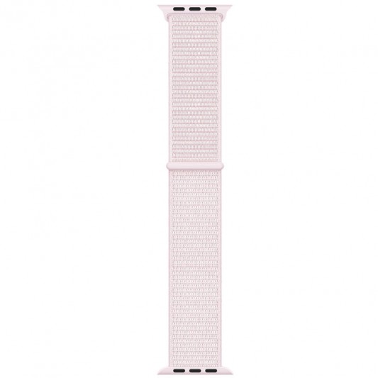 Ремешок Nylon для Apple Watch 38/40/41/42mm(ser.10) Розовый / Pearl Pink