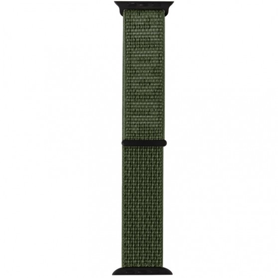 Ремешок Nylon для Apple Watch 38/40/41/42mm(ser.10) Зеленый / Sequoia