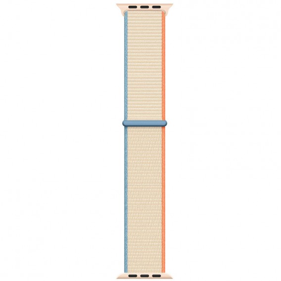 Ремінець Nylon для Apple watch 42mm/44mm/45mm/49mm, Бежевий / Cream