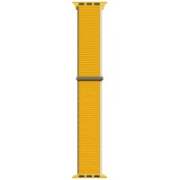 Ремінець Nylon для Apple Watch 42(ser.1-3)/44/45/46/49mm Жовтий / Sunflower