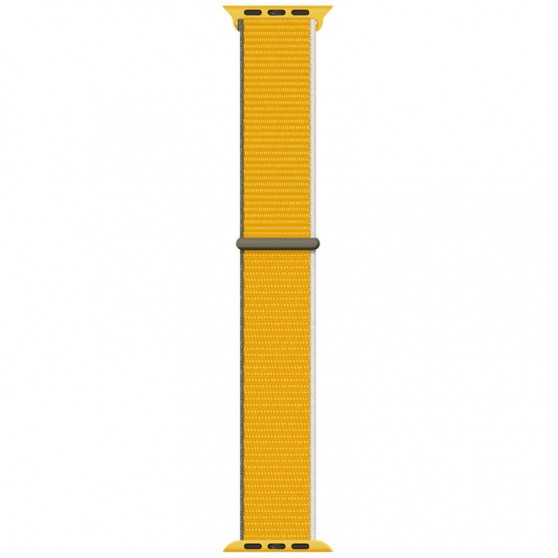 Ремешок Nylon для Apple Watch 42(ser.1-3)/44/45/46/49mm Желтый / Sunflower