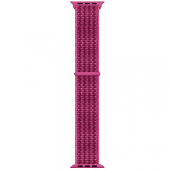 Ремешок Nylon для Apple Watch 42(ser.1-3)/44/45/46/49mm Малиновый / Dragon Fruit