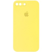Чехол Silicone Case Square Full Camera Protective (AA) для Apple iPhone 7 plus/8 plus (5.5