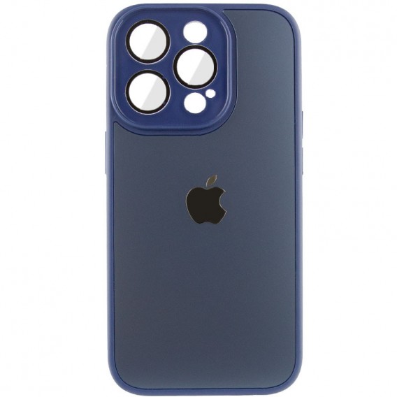 Чохол TPU+Glass Sapphire Midnight для Apple iPhone 13 Pro (6.1"), Синій / Deep navy
