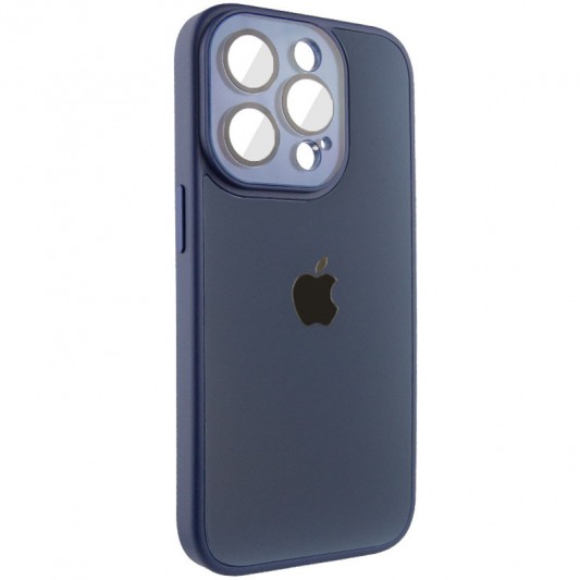 Чохол TPU+Glass Sapphire Midnight для Apple iPhone 13 Pro (6.1"), Синій / Deep navy - зображення 1 