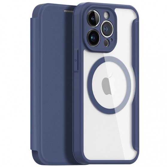 Чехол-книжка Dux Ducis Skin X Pro with MagSafe для Apple iPhone 13 Pro (6.1"), Blue