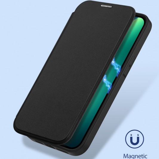 Чехол-книжка Dux Ducis Skin X Pro with MagSafe для Apple iPhone 14 Pro Max (6.7") Black - изображение 4