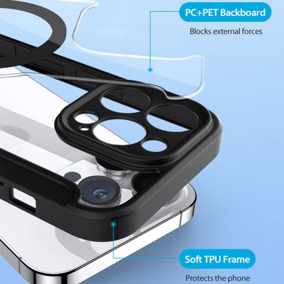 Чехол-книжка Dux Ducis Skin X Pro with MagSafe для Apple iPhone 14 Pro Max (6.7"), Black