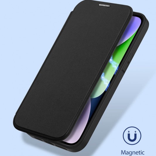 Чехол-книжка Dux Ducis Skin X Pro with MagSafe для Apple iPhone 14 / 13 (6.1") Black - изображение 4