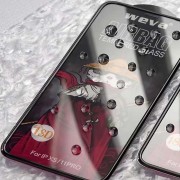 Защитное 2.5D стекло Weva AirBag (тех.пак) для Apple iPhone 11 Pro / X / XS (5.8"), Черный