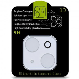 Защитное стекло на камеру Full Block (тех.пак) для Apple iPhone 15 (6.1