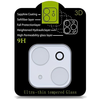 Защитное стекло на камеру Full Block (тех.пак) для Apple iPhone 15 (6.1