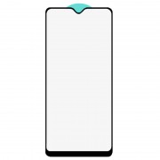 Защитное стекло SKLO 3D (full glue) для TECNO Spark 10C, Черный