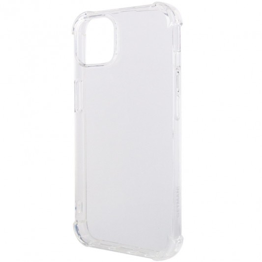 TPU чехол GETMAN Ease logo усиленные углы для Apple iPhone 15 Plus (6.7") Бесцветный (прозрачный) - изображение 2