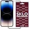Захисне скло SKLO 3D (full glue) для iPhone 15 Plus / 16 Plus (6.7"), Чорний