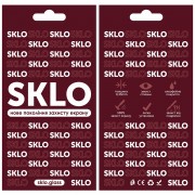 Защитное стекло SKLO 3D (full glue) для iPhone 15 Plus / 16 Plus (6.7"), Черный