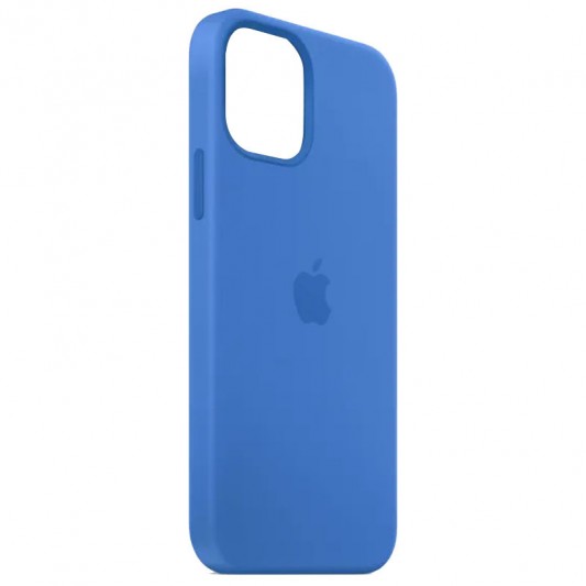 Чохол Silicone Case Full Protective (AA) для Apple iPhone 15 Plus (6.7") Синій / Capri Blue - зображення 1 