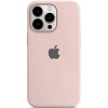 Чохол Silicone Case Full Protective (AA) для Apple iPhone 15 Pro (6.1"), Рожевий / Chalk Pink