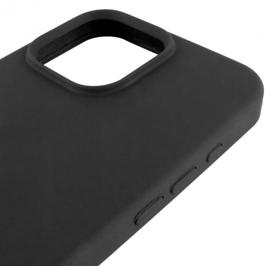 Чохол Silicone Case Full Protective (AA) для Apple iPhone 15 Pro (6.1") Чорний / Black - зображення 3 