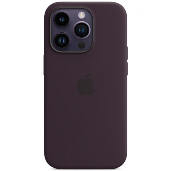 Чохол Silicone Case Full Protective (AA) для Apple iPhone 15 Pro Max (6.7"), Фіолетовий / Elderberry
