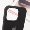 Чехол Silicone Case Full Protective (AA) для Apple iPhone 15 Pro Max (6.7"), Черный / Black