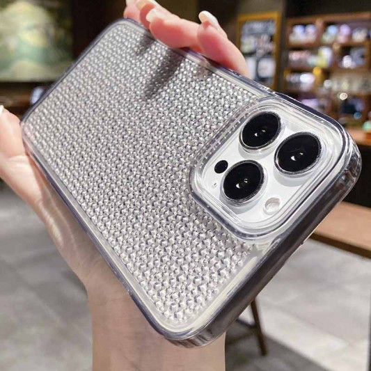 Чехол TPU Shine для Apple iPhone 12 Pro / 12 (6.1") Gray - изображение 2