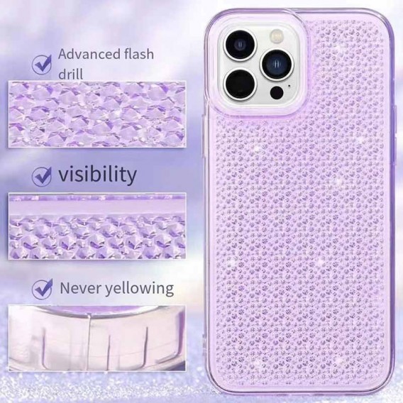 Чохол TPU Shine для Apple iPhone 12 Pro/12 (6.1"), Purple