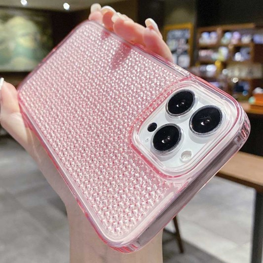 Чохол TPU Shine для Apple iPhone 13 Pro Max (6.7") Pink - зображення 2 