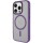 TPU+PC чехол Metal Buttons with MagSafe для Apple iPhone 15 Pro (6.1") Темно-Фиолетовый