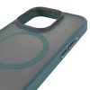 TPU+PC чохол Metal Buttons with MagSafe для Apple iPhone 15 Pro Max (6.7"), Зелений