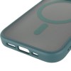 TPU+PC чохол Metal Buttons with MagSafe для Apple iPhone 15 Pro Max (6.7"), Зелений