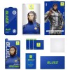 Захисне 2.5D скло Blueo Full Cover HD для Apple iPhone 15 Pro (6.1"), Чорний