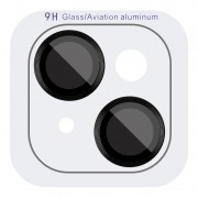 Захисне скло Metal Classic на камеру (у упак.) для Apple iPhone 15 (6.1") / 15 Plus (6.7") Чорний / Midnight