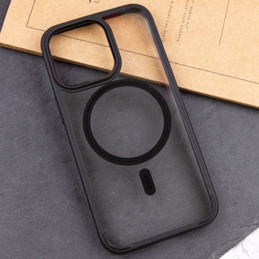 Чохол SGP Ultra Hybrid Mag для Apple iPhone 14 Pro (6.1") Чорний - зображення 3 