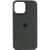 Чехол Silicone Case Full Protective (AA) для Apple iPhone 15 Plus (6.7"), Зеленый / Cyprus Green