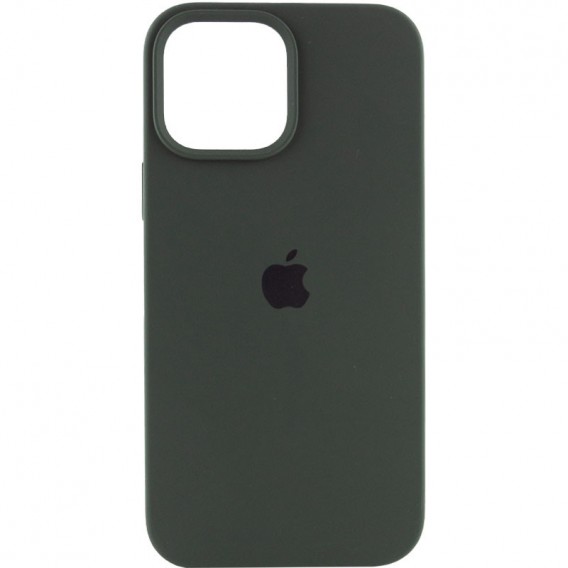 Чехол Silicone Case Full Protective (AA) для Apple iPhone 15 Plus (6.7"), Зеленый / Cyprus Green