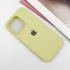 Чохол Silicone Case Full Protective (AA) Apple iPhone 15 Pro (6.1"), Жовтий / Mellow Yellow