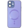 Чехол TPU+Glass Sapphire Midnight with MagSafe для Apple iPhone 12 (6.1"), Сиреневый / Dasheen