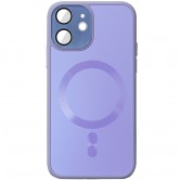 Чехол TPU+Glass Sapphire Midnight with MagSafe для Apple iPhone 12 (6.1 дюйма) Сиреневый / Dasheen Чехол TPU+Glass Sapphire Midnight with MagSafe для Apple iPhone 12 (6.1 дюйма) Сиреневый / Dasheen