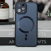 Чехол TPU+Glass Sapphire Midnight with MagSafe для Apple iPhone 13 Pro (6.1"), Черный / Black