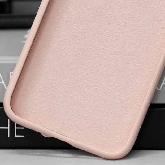 Чехол TPU+Glass Sapphire Midnight with MagSafe для Apple iPhone 14 (6.1") Розовый / Pink Sand - изображение 1