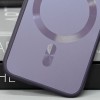 Чехол TPU+Glass Sapphire Midnight with MagSafe для Apple iPhone 14 (6.1"), Фиолетовый / Deep Purple