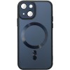 Чехол TPU+Glass Sapphire Midnight with MagSafe для Apple iPhone 14 (6.1"), Черный / Black