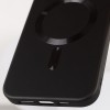 Шкіряний чохол Bonbon Leather Metal Style with MagSafe Apple iPhone 13 Pro (6.1"), Чорний / Black