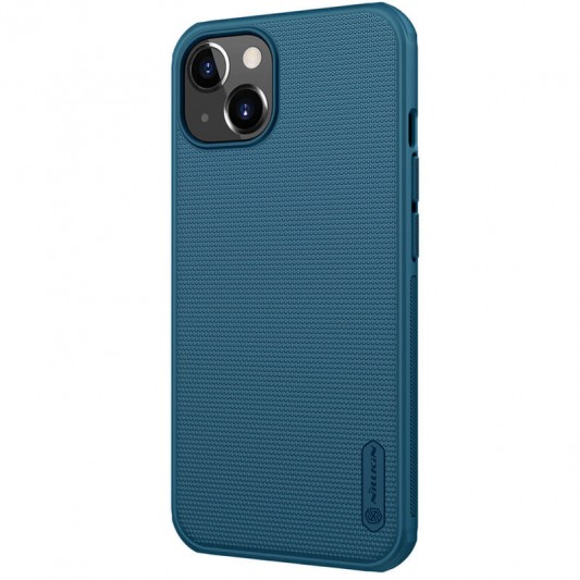 Чехол Nillkin Matte Magnetic Pro для Apple iPhone 15 Plus (6.7") Синий / Blue - изображение 2