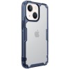 TPU чехол Nillkin Nature Pro Series для Apple iPhone 15 (6.1"), Синий (прозрачный)