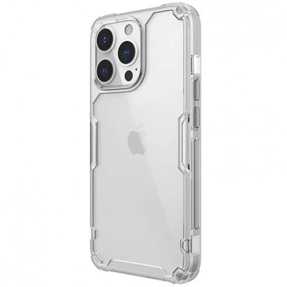 TPU чехол Nillkin Nature Pro Series для Apple iPhone 15 Pro (6.1"), Бесцветный (прозрачный)