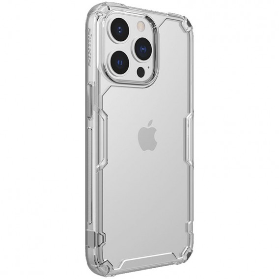 TPU чехол Nillkin Nature Pro Series для Apple iPhone 15 Pro Max (6.7"), Бесцветный (прозрачный)