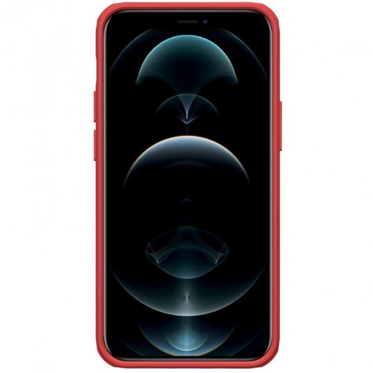 Чехол Nillkin Matte Pro для Apple iPhone 15 Plus (6.7") Красный / Red - изображение 1